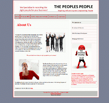 One of my website designs