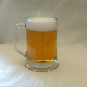 Beer Mug Candle